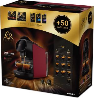 MACHINE A CAFE PHILIPS L'OR ROUGE 1450W 